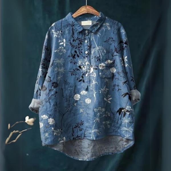 Lily - Elegant Floral Blouse