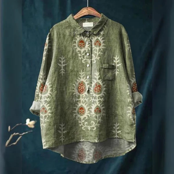 Lily - Elegant Floral Blouse