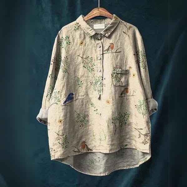 Lily - Elegant Floral Blouse