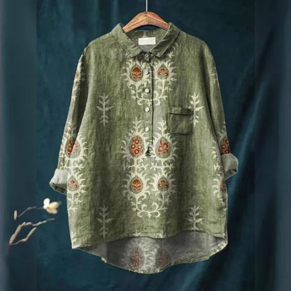 Lily - Elegant Floral Blouse