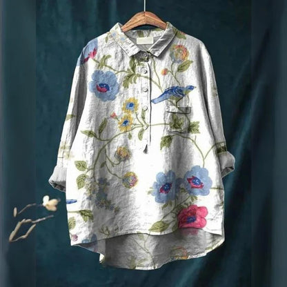 Lily - Elegant Floral Blouse