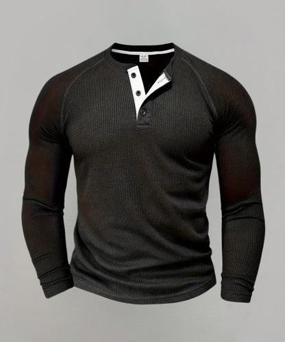 Corte - Outdoor Crew Neck Henley