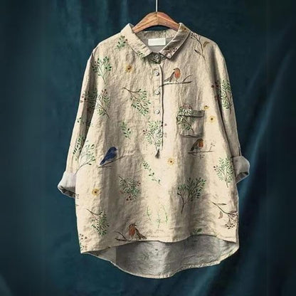 Lily - Elegant Floral Blouse