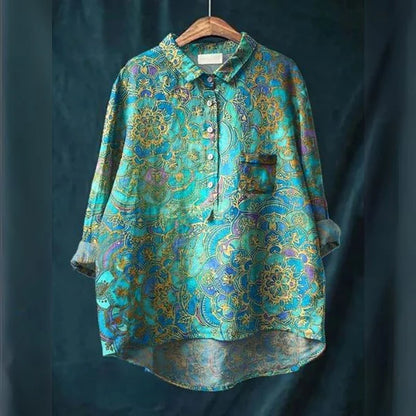 Lily - Elegant Floral Blouse