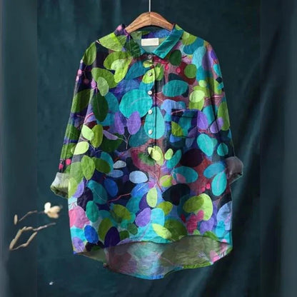 Lily - Elegant Floral Blouse